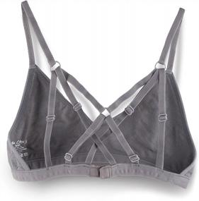 img 3 attached to 3 Pack Of Comfort & Style: Kalon Strappy Back Padless Bralettes