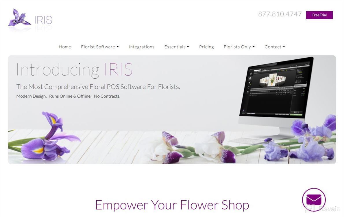 img 1 attached to IRIS Floral POS review by Andrew Schobinger