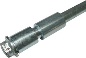 img 1 attached to 🏍️ High-Performance 240mm Rear Wheel Axle for 125cc, 140cc, and 160cc Pit Dirt Bikes - Includes Sthus 15mm Axle with Spacers