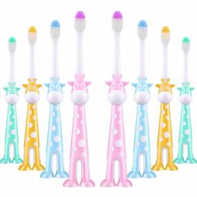 img 4 attached to 🦷 Toothbrush Cartoon Children Suction: A Fun Way to Promote Kids' Dental Hygiene