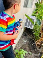 img 1 attached to 👦 Rainbow Stripe Mud Kingdom Boys T-Shirts review by Christine Rowe