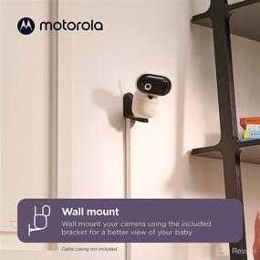 img 2 attached to 📷 Motorola Baby Monitor Camera PIP1010 - WiFi Motorized Video Camera with HD 1080p - Remote Access, Smart Phone Connectivity - Pan, Tilt, Zoom, Two-Way Audio - Room Temp Sensor, Lullabies, Night Vision