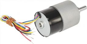 img 2 attached to Powerful 12V 12RPM BLDC Geared Motor With Brushless Technology - Aobbmok Dia 37Mm