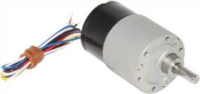img 1 attached to Powerful 12V 12RPM BLDC Geared Motor With Brushless Technology - Aobbmok Dia 37Mm