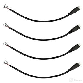 img 3 attached to Pigtail 4 Pack Power Cable 9 8Inch