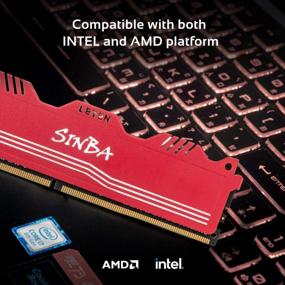 img 1 attached to LEVEN SINBA DDR4 3000MHz 64GB RAM Kit For Overclocking And Gaming (RED)