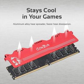 img 2 attached to LEVEN SINBA DDR4 3000MHz 64GB RAM Kit For Overclocking And Gaming (RED)