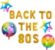 шаг в прошлое с jevenis 80s retro party balloon banner and decorations: принадлежности для хип-хоп вечеринки в стиле 80-х с фотофоном логотип