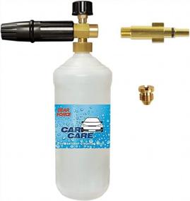 img 4 attached to Ultimate Pressure Washer Foam Cannon Kit For Efficient Car Washing And Cleaning - Includes 2 Nozzles, 1L Bottle, And Compatible With Top Brands Like AR Blue Clean And Bosch