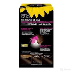 img 1 attached to 🌈 Vibrant and Long-lasting Garnier Olia Permanent Brown Hair Colour