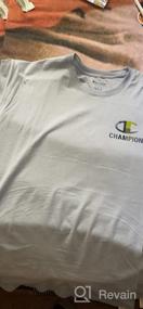 img 3 attached to Champion Men's Classic Graphic White 👕 Active Wear: Timeless Style for Men's Clothing