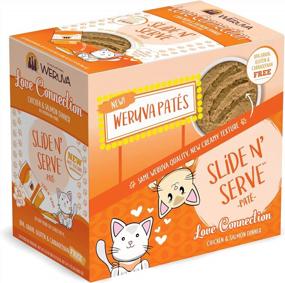 img 3 attached to 12-Pack Weruva Slide N' Serve Paté Wet Cat Food - Love Connection Chicken & Salmon Dinner, 2.8 Oz Pouch