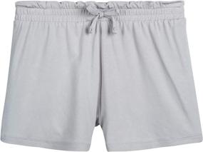 img 1 attached to 🩳 One Step Up Girls' Active Shorts: Superior Clothing for Active Lifestyles