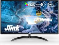 💻 jlink computer monitor: immersive 32" full hd display with anti-glare, flicker-free & freesync technology logo