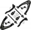 enhance your honda cr-v's suspension with drivestar's complete front kit - includes upper control arm, ball joints, lower ball joints, tie rods, and sway bars! logo