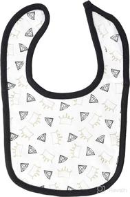 img 1 attached to 🧘 Yoga Sprout Bandana Bib with Teether, 4 Pack: Stylish and Practical Baby Accessories