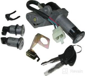 img 1 attached to 🛵 New Jonway 150QT-12 150cc Scooter Moped Ignition Key Switch Assembly Set