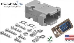 img 1 attached to Upgrade Your DIY Projects With CompuCablePlusUSA'S Best DB9 Male Connector Kit