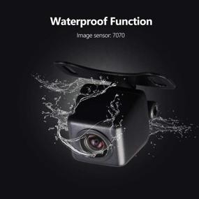 img 2 attached to Eonon 2021 Backup Camera: Wide Angle 170° Waterproof Rearview for All Car Stereos