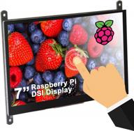 🖥️ get started with the osoyoo raspberry capacitive touchscreen - 7" portable display with 800x480p resolution and 60hz refresh rate! logo