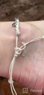 img 1 attached to Stylish Waterproof Rope Anklets with Shiny Braided String - Beach Boho and Friendship Foot Jewelry for Women, Teen Girls - Coin Anklets review by Jasmine Williams