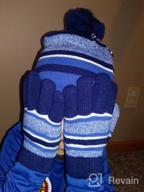 картинка 1 прикреплена к отзыву OZERO Набор детских зимних вязаной шапки и перчаток на две части с уютной флисовой подкладкой – теплый бини для мальчиков и девочек в возрасте от 4 до 10 лет от Stephen Vasquez
