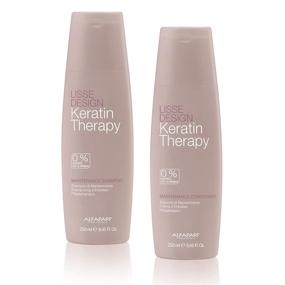 img 4 attached to 💆 Minimize Frizz and Tame Your Hair with Alfaparf Milano Keratin Smoothing Conditioner