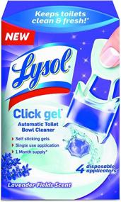 img 1 attached to 🚽 Lysol Automatic Toilet Bowl Cleaning Click Gel, Lavender Scent: Ultimate Cleaning Solution for Toilets - 4 Count (Pack of 5)