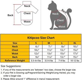 img 3 attached to Kitipcoo Clothes Hairless Sweaters 9 9 13 2 Cats