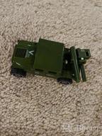 img 1 attached to 6-Pack Hautton Diecast Military Toy Vehicles: Tank, Panzer, Attack Helicopter, and More for Kids' Army Playset review by Eric Budd
