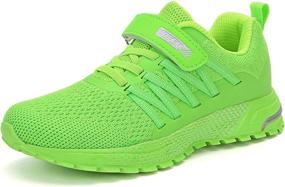 img 3 attached to 👟 KUBUA Lightweight Breathable Athletic Girls' Sneakers - Perfect for All-Day Activities