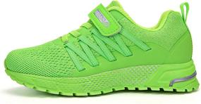 img 1 attached to 👟 KUBUA Lightweight Breathable Athletic Girls' Sneakers - Perfect for All-Day Activities