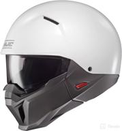 hjc i20 helmet (x-small) (white) logo