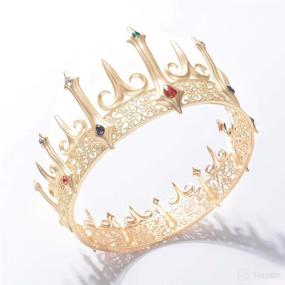 img 3 attached to Adults Birthday 👑 Crown Costume by Eseres