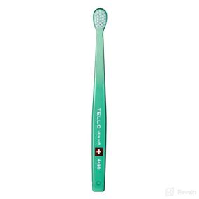 img 4 attached to 🦷 Swiss Small Ergonomic Toothbrush for Effective Cleaning