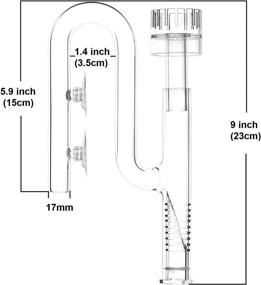 img 3 attached to 🌿 Optimized JARDLI Mini Lily Pipe Inflow with Surface Skimmer for Nano Aquariums