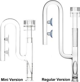 img 1 attached to 🌿 Optimized JARDLI Mini Lily Pipe Inflow with Surface Skimmer for Nano Aquariums