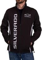 🧥 versatile gm bonded polyester all-season jacket: chevrolet corvette, camaro, silverado - unisex for men and women logo