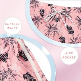 img 1 attached to 🌸 ELETOP Women's Summer Floral Elastic Swimwear and Cover Ups: Stylish Women's Clothing for the Trendy Season