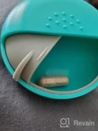 img 1 attached to Rose Locking Decorative Pill Box - Cute And Compact Daily Case For Purse review by Gary Beard