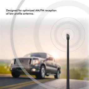 img 3 attached to Enhance FM/AM Reception with Rydonair 13-Inch Flexible Rubber Antenna for Toyota Tundra 2014-2022