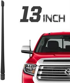 img 4 attached to Enhance FM/AM Reception with Rydonair 13-Inch Flexible Rubber Antenna for Toyota Tundra 2014-2022