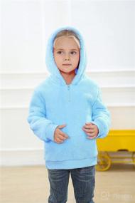 img 1 attached to Nirovien Toddler Hoodies Pullover Outerwear Apparel & Accessories Baby Boys best for Clothing