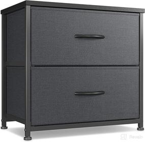 img 4 attached to CubiCubi Dresser Nightstand Organizer Entryway Furniture : Bedroom Furniture