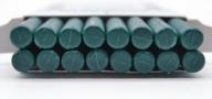 16pcs/pack teal green antique glue gun sealing wax stick for vintage sealing stamp in 4inch length логотип