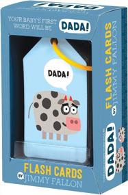 img 4 attached to Mudpuppy Jimmy Fallon Your Baby'S First Word Will Be DaDa Flash Cards (First Words Flash Cards, For Toddlers, Baby Flash Cards), Multicolor, 1 EA