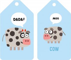 img 3 attached to Mudpuppy Jimmy Fallon Your Baby'S First Word Will Be DaDa Flash Cards (First Words Flash Cards, For Toddlers, Baby Flash Cards), Multicolor, 1 EA