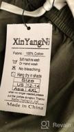 img 1 attached to XinYangNi Women'S Casual Outdoor Cargo Shorts Elastic Waist Drawstring Cotton Loose Fit Lightweight Multi Pocket review by Shah Nelson
