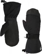 men's & women's 3m thinsulate insulated winter ski mittens ozero heated glove thermal for snow work логотип