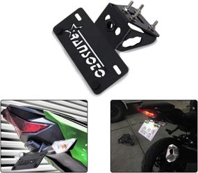 img 4 attached to High-Performance Ninja 400 Fender Eliminator Kit | License Plate Bracket for 2018-2021 Kawasaki Ninja 400 Z400 Motorcycles